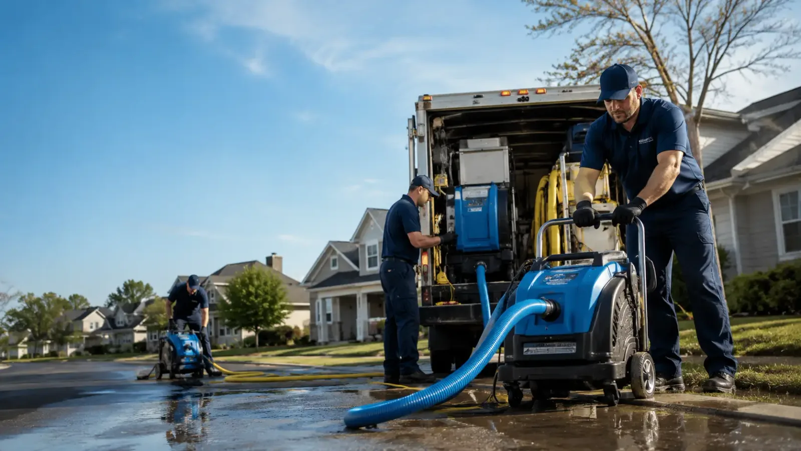 Flood Damage Cleanup in Houston, OH